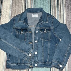 Old Navy girls denim jacket Large 10/12